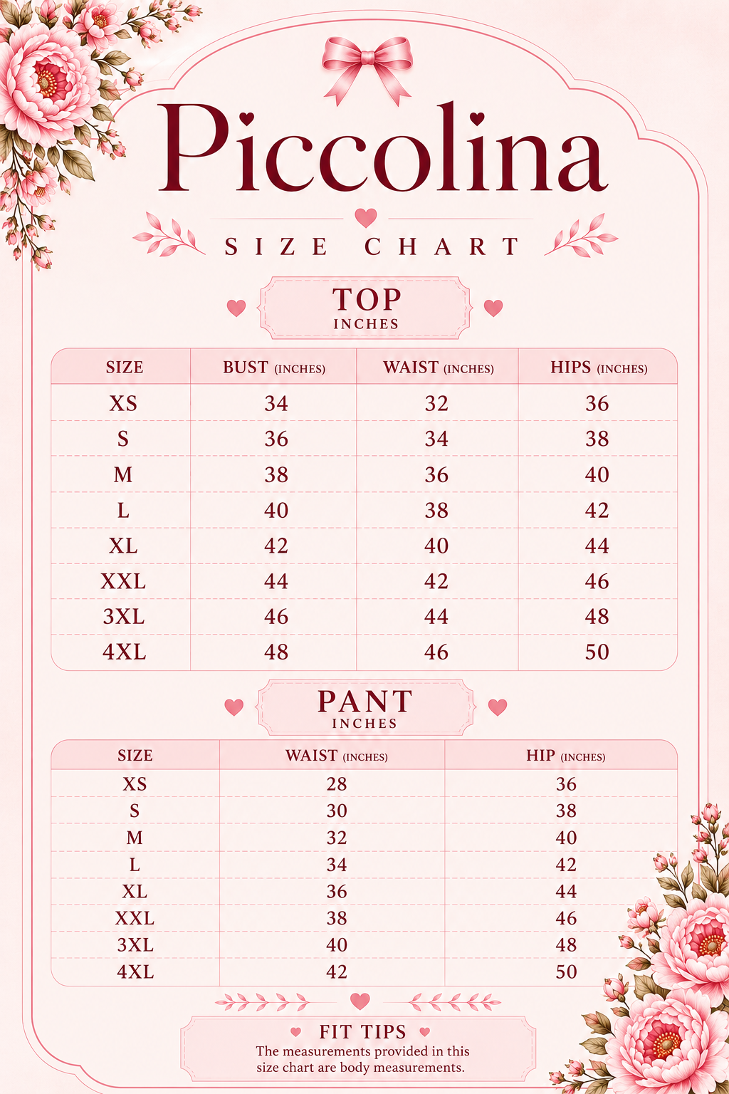 Size Guide