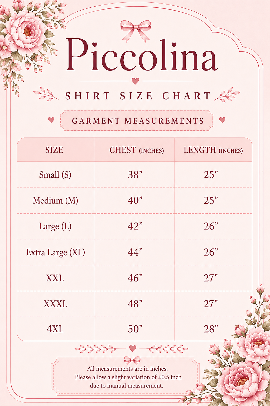 Size Guide