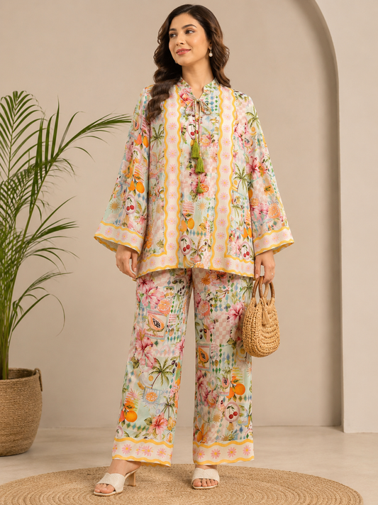 Tropical Bloom Co-Ord Set